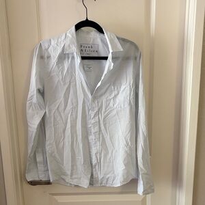 Frank & Eileen Crisp White Button Down Shirt